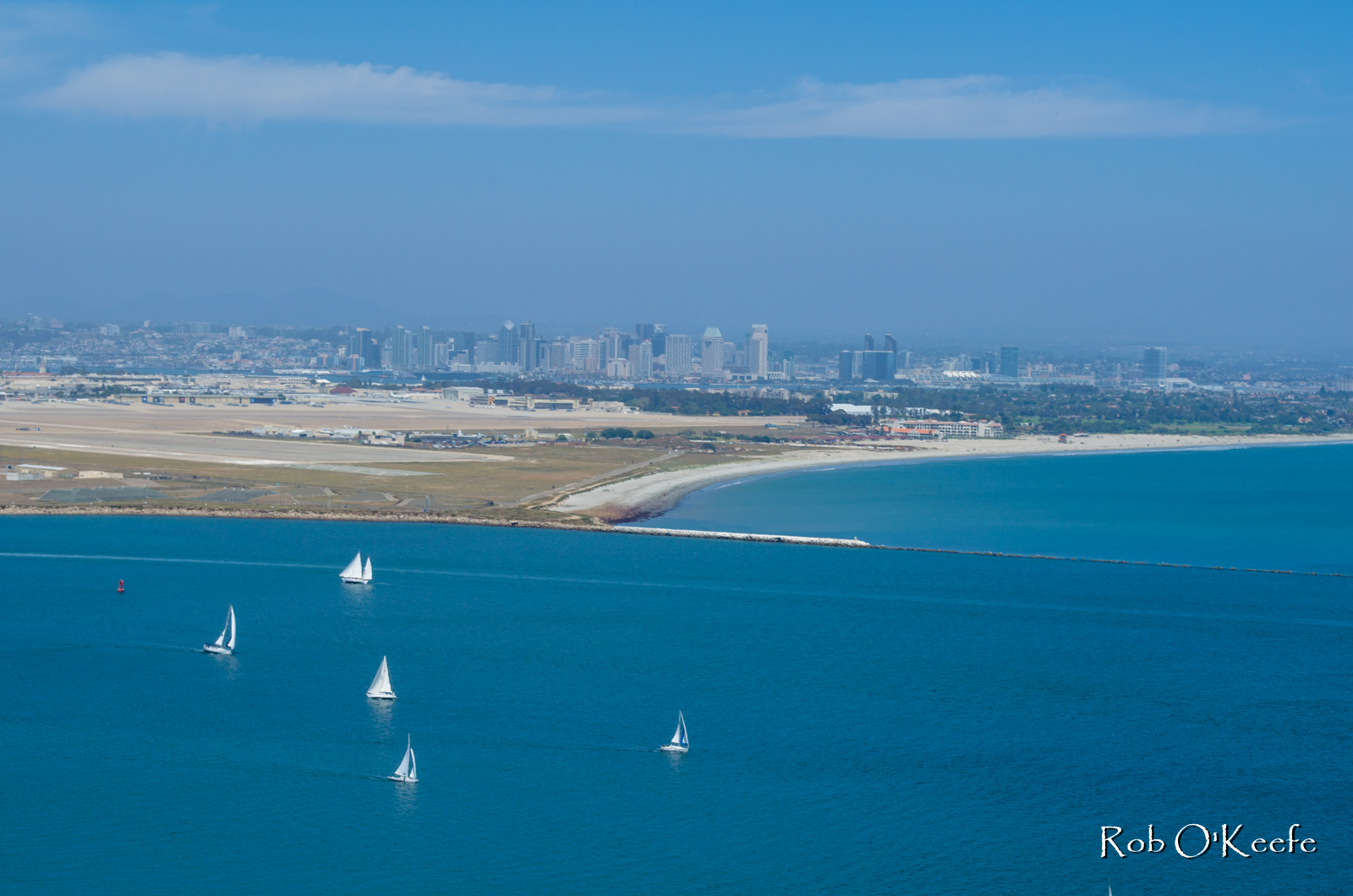 Entrance to San Diego Harbor