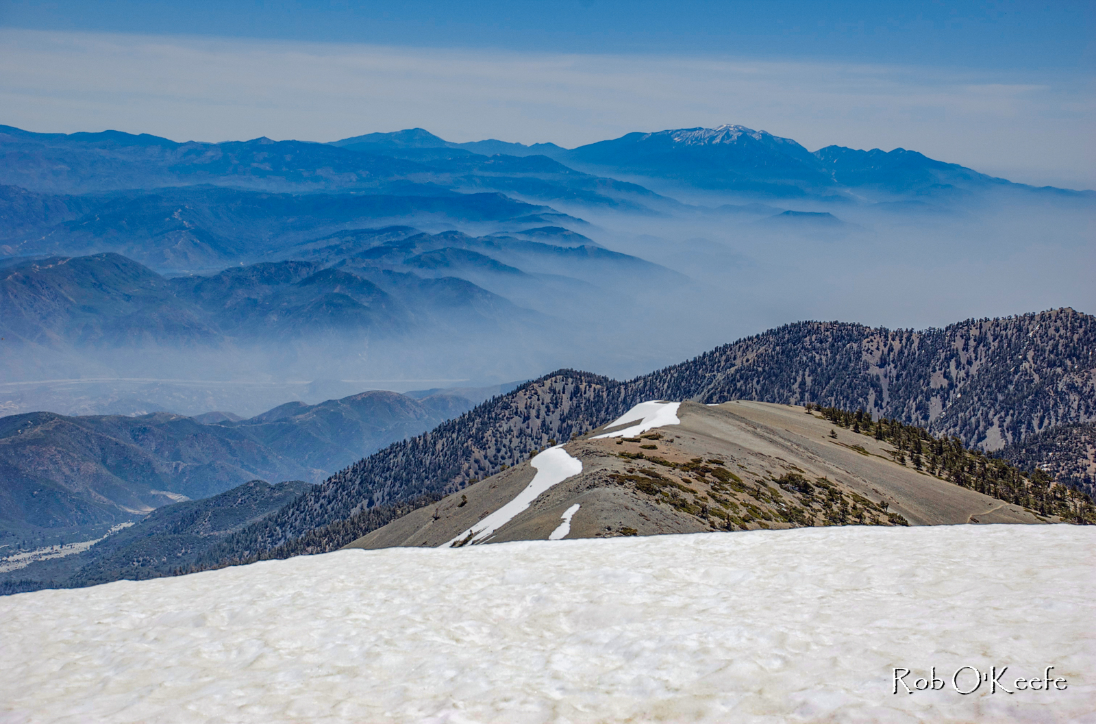San Gogornio from Mt. Baldy